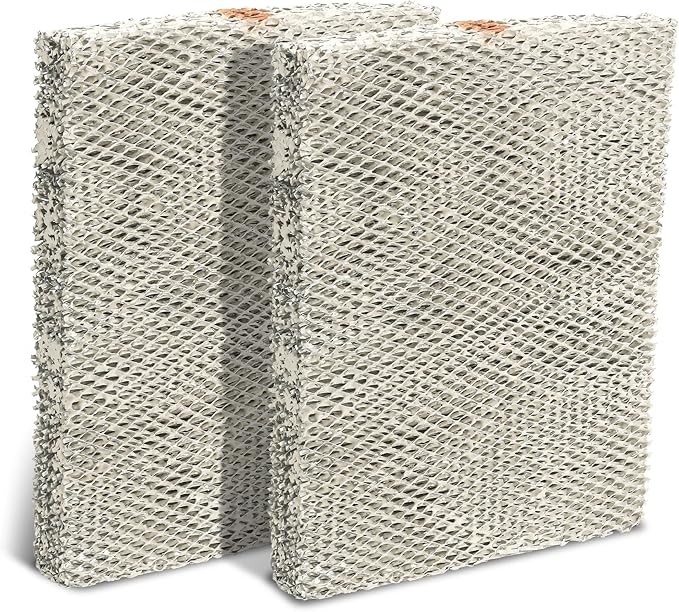 2-Pack 35 Water Panel Humidifier Replacement Filter, Aluminum Mesh Compatible with Aprilaire Whole-House Humidifier Models 600, 700, 760, 560, 350, 360, 365, 368, 369, 560A by AQDD