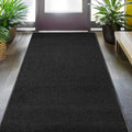 MaxMat® Oversized Industrial Door Mat - Heavy Duty, Waterproof, Low-Profile, Easy to Clean, Rubber Floormat (4 x 6 Feet, Black, MXM-RIB0046BK) by MaxMat