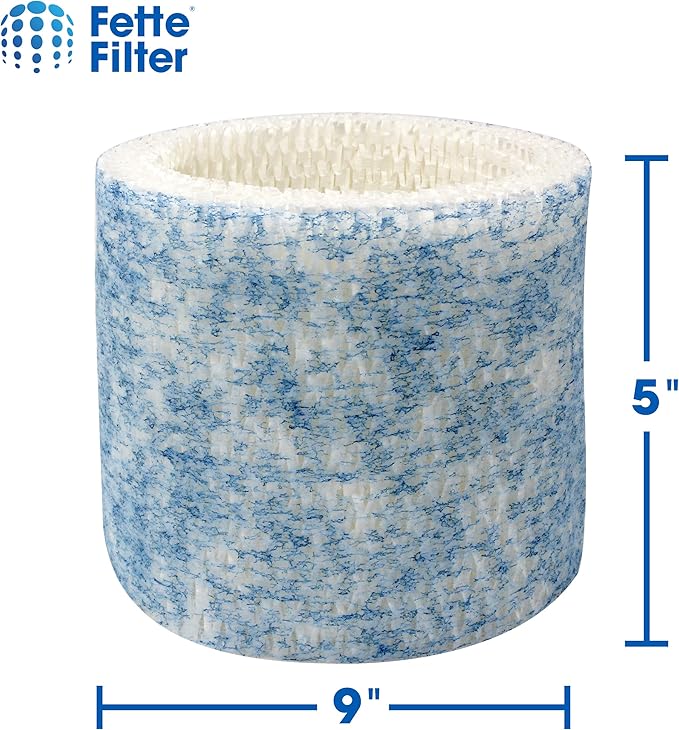 Fette Filter - Upgraded Blue Mesh Treated Layer Humidifier Wicking Filters Compatible with Honeywell HAC-504AW, Filter A for Models HAC-504, HAC-504AW, HCM 350 and Other Cool Mist Models - Pack of 6 - Image 3