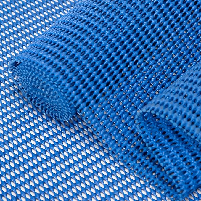 Shelf Liners for Cabinets-Drawer Liner Cabinet Liners for Shelves Kitchen,Non-Adhesive,Non-Slip,Blue,12 x 48 inch by vortiara