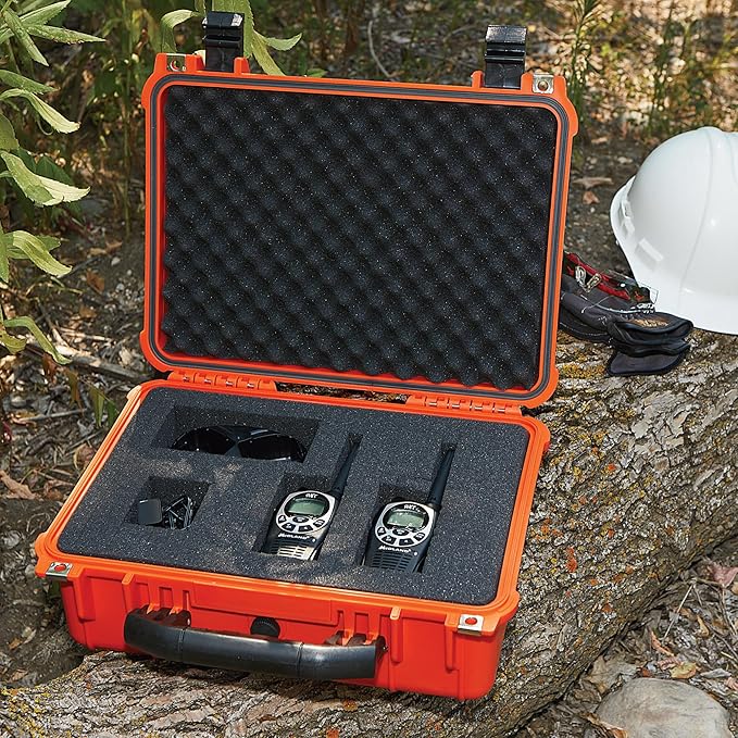 Strongway 16in. Plastic Waterproof Storage Case, Orange, Model# MJ-5018_ORG - Image 5