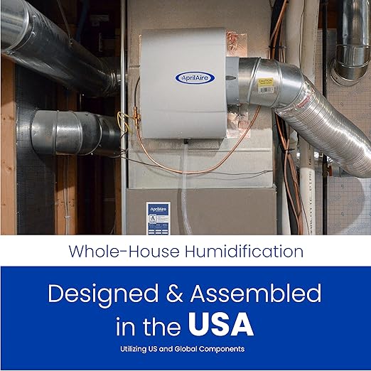 AprilAire 400M 17-gal. Whole-House Evaporative Humidifier with Manual Control for up to 5,000 sq. ft. + AprilAire Model 5843 Humidifier Installation Kit - Image 10