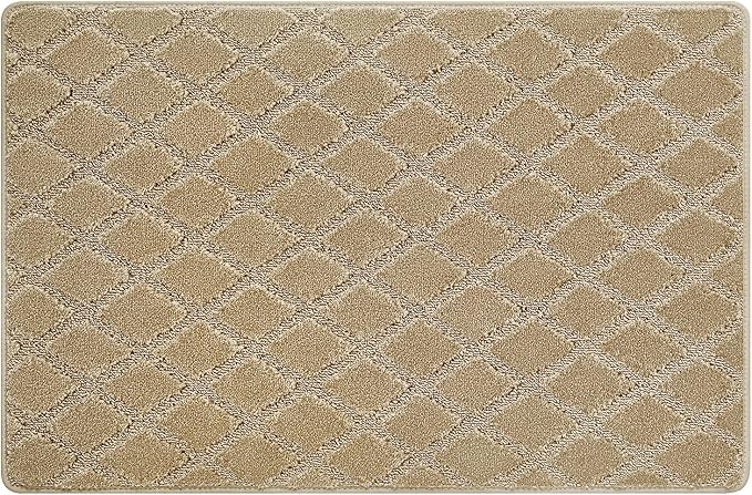 PURE ERA Carpet Stair Tread Landing Mat Tape Free Self Adhesive Non Slip Skid Resistant Indoor Doormat Area Rug Floor Mat for Kitchen Bathroom Workstations Washable 2' X 3' by PUREERA