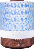 BlueHills 2500 ML XL Essential Oil Diffuser for Large Room Aroma Humidifier Home Decor Bed Baby Room Big Huge 2.5 L Capacity Long Run Color Lights Decorative Design High Mist Dark Wood Grain F004 by BlueHills