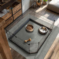 Mohawk Home Pet Play Pen Moisture Barrier Mat Utility Solid Gray 8' X 10' Other Perfect for Kitchen, Living Room, Kids Room, Dining Room, Hallway, Office, Garage, Entryway, Bathroom, Laundry Room by MohawkHome
