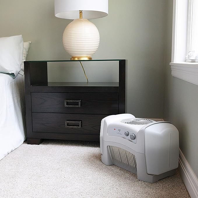 Vornado Evap40 4-Gallon Evaporative Humidifier, Adjustable Humidistat, 3 Speed Settings, Coverage up to 1,000 sqft, 4-Gallon Output (24 Hrs), Dual Tank, Perfect for Home, Bedroom, and Large Spaces - Image 2