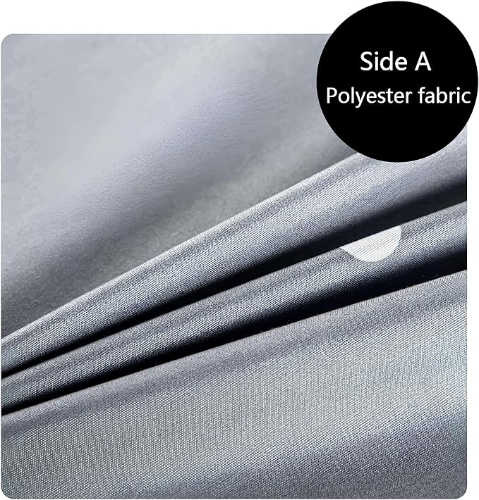 SIELUNO Waterproof Bed Sheet Flat Sheets Lightweight, Mattress Protector Sheet Bed Cover, Furniture Protector Covers for Full Size Bed-H-230x250cm(90x98in) - Image 2