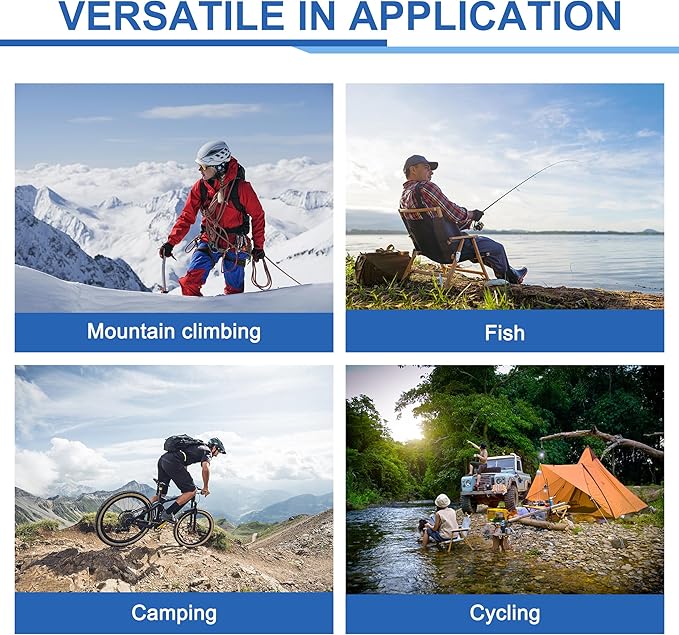 Digital Altimeter Portable Compass with Weather Forecast Multi Function Altimeter Barometer for Hiking, Camping, RVs and Outdoor Activities - Image 6