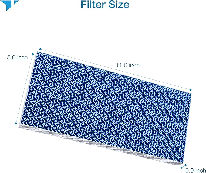 Turonic PH950_WF - Original Water Filter for Air Purifier & Humidifier, 12-Month Protection, Improves Air Quality & Humidity - Image 4