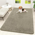 OLANLY Dog Door Mat for Muddy Paws 70x46, Absorbs Moisture and Dirt, Absorbent Non-Slip Washable Doormat, Quick Dry Chenille Mud Mat, Entry Indoor Entryway Carpet for Inside Floor, Warm Taupe by OLANLY