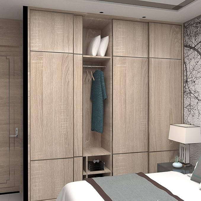 15.7"x 354" Gray Wood Wallpaper Textured Peel and Stick Wallpaper Wood Grain Contact Paper Waterproof Removable Faux Wood Wall Paper Decor for Furniture Cabinets Crafts Bedroom Living Room - Image 8