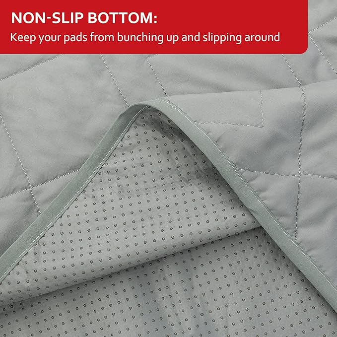 Moonsea Waterproof Dog Bed Cover Pet Blanket Sofa with Non-Skid Bottom, Couch Cover for Dogs, Mattress Protector Furniture Protector(86" X 82") - Image 3