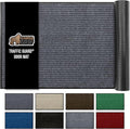 GORILLA GRIP Waterproof Traffic Guard Door Mat, 47x35, Heavy Duty Entryway Mats, Strong Backing Commercial Utility Rugs for Office Hallway, Garage Floor and Home, Low Profile Carpet, Charcoal Gray by GorillaGrip
