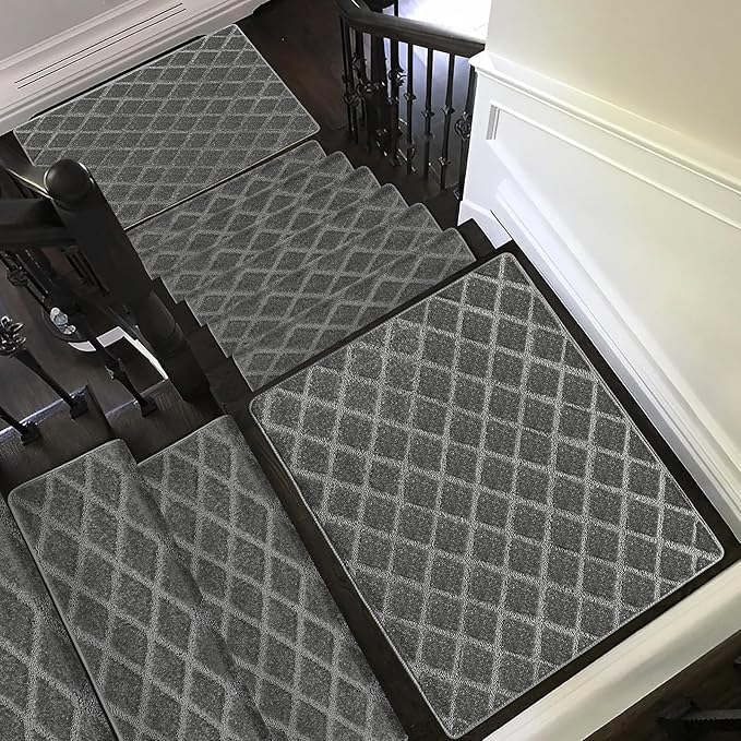 PURE ERA Carpet Stair Tread Landing Mat Tape Free Self Adhesive Non Slip Skid Resistant Indoor Doormat Area Rug Floor Mat for Kitchen Bathroom Workstations Washable 2' X 3' - Image 6