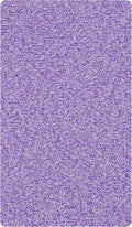 ENKOSI Loofah Non-Slip Shower and Bath Mat - Soft Cushioned Comfort - No Suction Cups for Smooth or Textured Tubs - Fast Draining - Safety for Bathroom, Family, Kids, and Elderly (24x16 Purple) by ENKOSI
