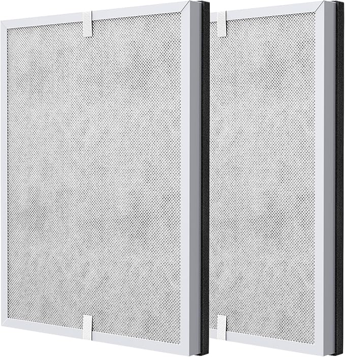 MSA3 Smoke Air Purifier Filter Replacement,Compatible with Membrane Solutions MSA3/MSA3S Air Purifier, Upgraded 6-in-1 Filter, 2-Pack, Smoke Version by AddtoYourCart