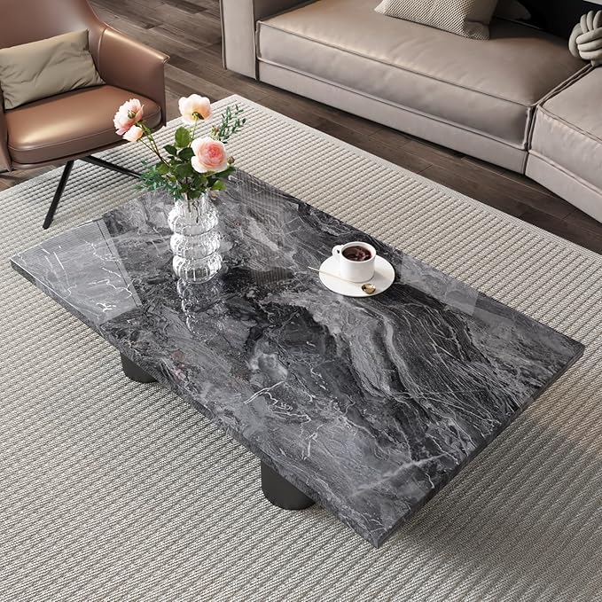 CRE8TIVE Dark Grey Silver Marble Contact Paper Waterproof 12"x354" Slate Marble Wallpaper Peel and Stick Countertops Self Adhesive Removable Kitchen Wallpaper Marble Vinyl Roll for Tables Shelf Liners - Image 5