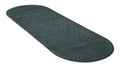 Guardian EcoGuard Diamond w/Double Fan Indoor Wiper Floor Mat, Recycled Plactic and Rubber, 4'x8', Charcoal Black by GuardianFloorProtection