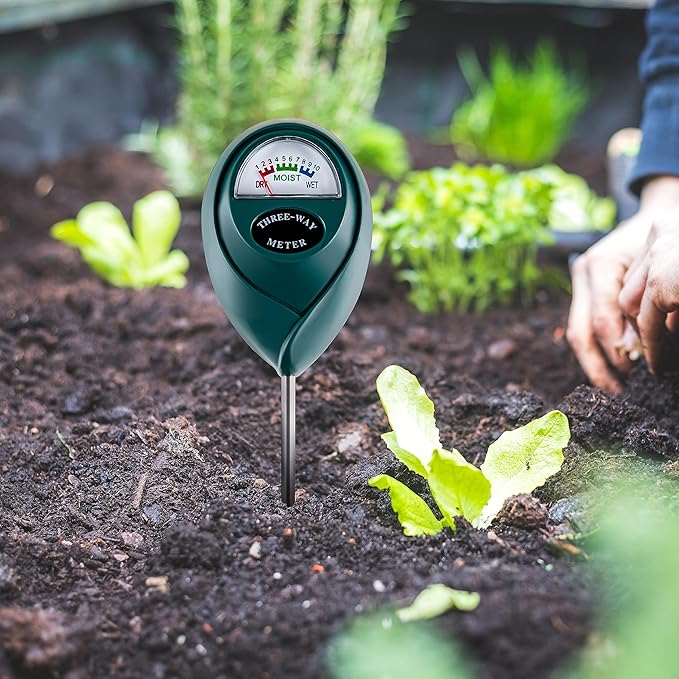 Tennedriv Green 2 Pack Soil Moisture Meter for House Plants, Plant Water Meter,Plant Moisture Meter for House Plants and Outdoor Plants, No Batteries Required - Image 2