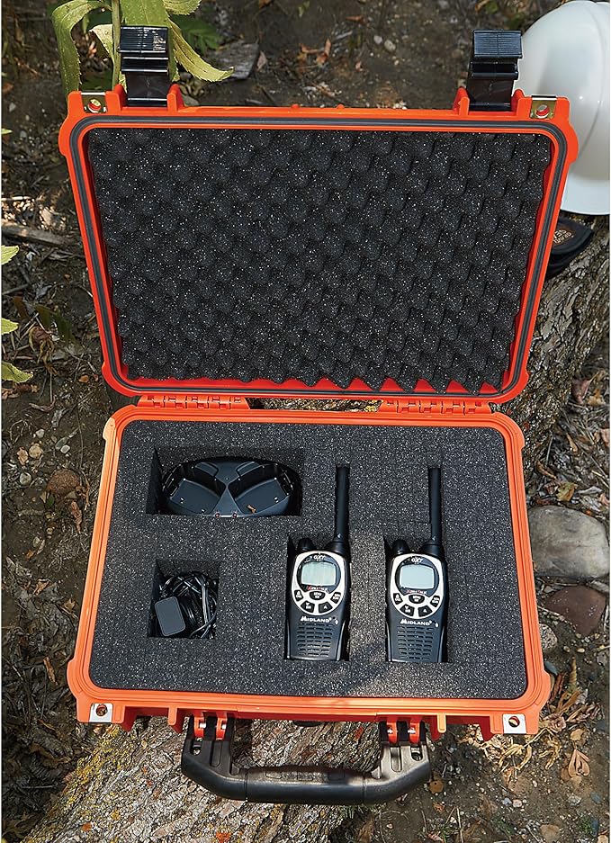 Strongway 16in. Plastic Waterproof Storage Case, Orange, Model# MJ-5018_ORG - Image 4