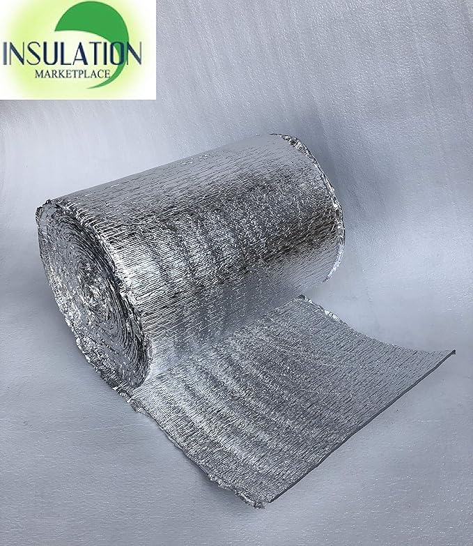 SmartSHIELD -3mm 16"x50Ft Reflective Insulation roll, Foam Core Radiant Barrier, Thermal Insulation Shield, Commercial Grade (16"x50') - Image 5