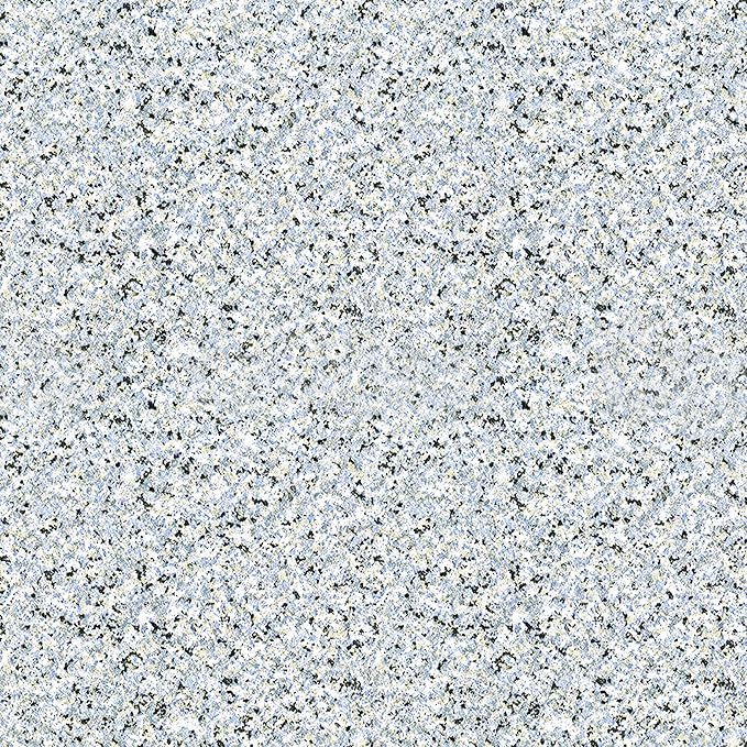 Magic Cover Non-Adhesive Vinyl Counter Top, Shelf Liner for Drawers, Shelves, Counters, and Craft Projects, Easy to Use, 12'' x 5', Granite Silver by Magic+Cover
