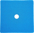 Enkosi Loofah Shower Mat with Drain Hole – Cushioned Anti-Slip Square Bath Mat for Showers, and Bathroom Floors – Textured PVC, Non Slip Safety Pad for Walk-in Stalls and Wet Areas (27x27 Blue) by ENKOSI