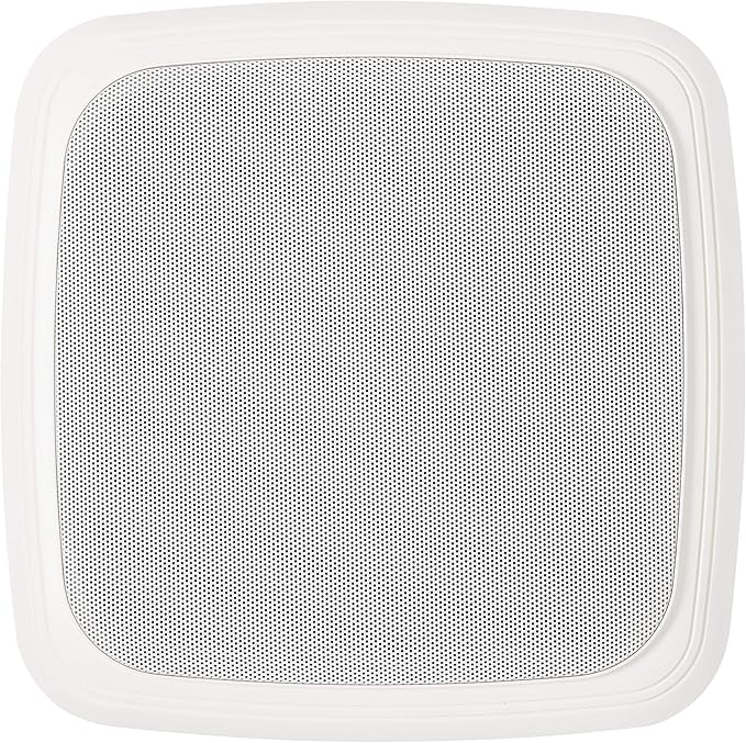 Homewerks Worldwide 7130-04-BT Bathroom Fan Bluetooth Speaker, Ceiling Mount Exhaust Ventilation 1.5 Sones 70 CFM, White - Image 2
